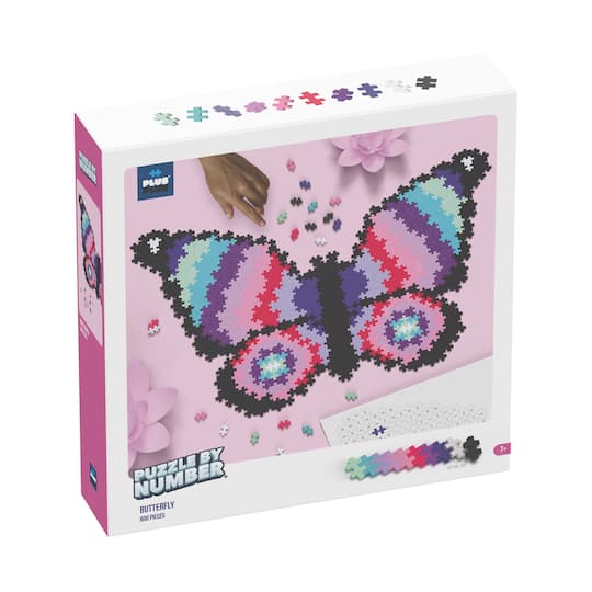 Puzzle By Number - Butterfly: 800 Pcs